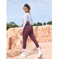 thumbnail image 4 of CoreFlex Leggings with Pockets for Women Charm Scrunch Workout Leggings V Cross Waist Butt Lifting Gym Yoga Pants, 4 of 10