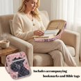 thumbnail image 3 of ZUXONGSY Schnauzer Dog Rose Print Bible Case for Women Quilted Bible Bag Multifunctional Journal Case with Pen Slots Scripture Bag for Daily Use, 3 of 7