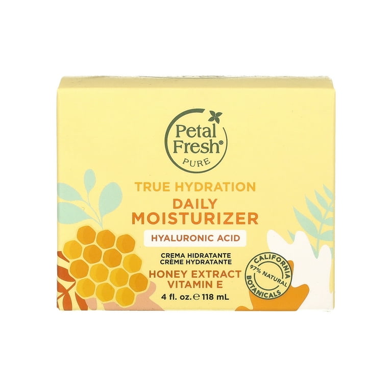 Petal Fresh Pure, True Hydration Daily Moisturizer, Honey