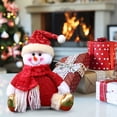 thumbnail image 6 of WWG Christmas Tree Topper, Cloth Snowman Ornament, Classic Holiday Decor for Christmas Tree, Stuffed Three Dimensional Design, Thickened Textured Fabric, for Indoor Outdoor Christmas Decorations, 6 of 6