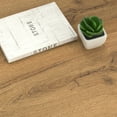 thumbnail image 5 of Modern Wood Kitchen Table for Dining Room, Rectangular Dining Table for 4-6 Person, Pine Wood Brown Finish, 5 of 6