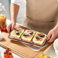thumbnail image 6 of Silicone Freezer Tray with Lid, 1 Cup / 2 Cup 4 Compartment Soup Freezer Container, BPA-Free Large Ice Cube Tray for Whiskey, Stackable Easy Release Oven Safe Meal Prep Storage, 6 of 12