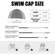 thumbnail image 3 of Silicone Swim Cap,Comfortable Bathing Cap Ideal for Curly Short Medium Long Hair, Swimming Cap for Women and Men, 3 of 3