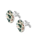 thumbnail image 2 of Christmas Tree Elegant Suit Accessory: Stainless Steel Cufflink Set for Men's Formal Attire, Dress Shirts, and Special Occasions, 2 of 6
