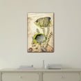 thumbnail image 2 of wall26 - Canvas Wall Art - Vintage Style Tropical Fish Under The Sea - Gallery Wrap Modern Home Art | Ready to Hang - 16x24 inches, 2 of 3