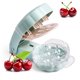 thumbnail image 1 of Cherry Pitter Tool Pit Remover - Removedor de semillas de cereza 6 a la vez - Removedor portátil de núcleo de cereza - Multi Cherry Pitter (verde), 1 of 5