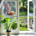 thumbnail image 5 of Easter Bunny Window Clings – Double-Sided Electrostatic Glass Stickers for Kids' Room, Doors, Nurseries & Holiday Home Decorations, 5 of 6