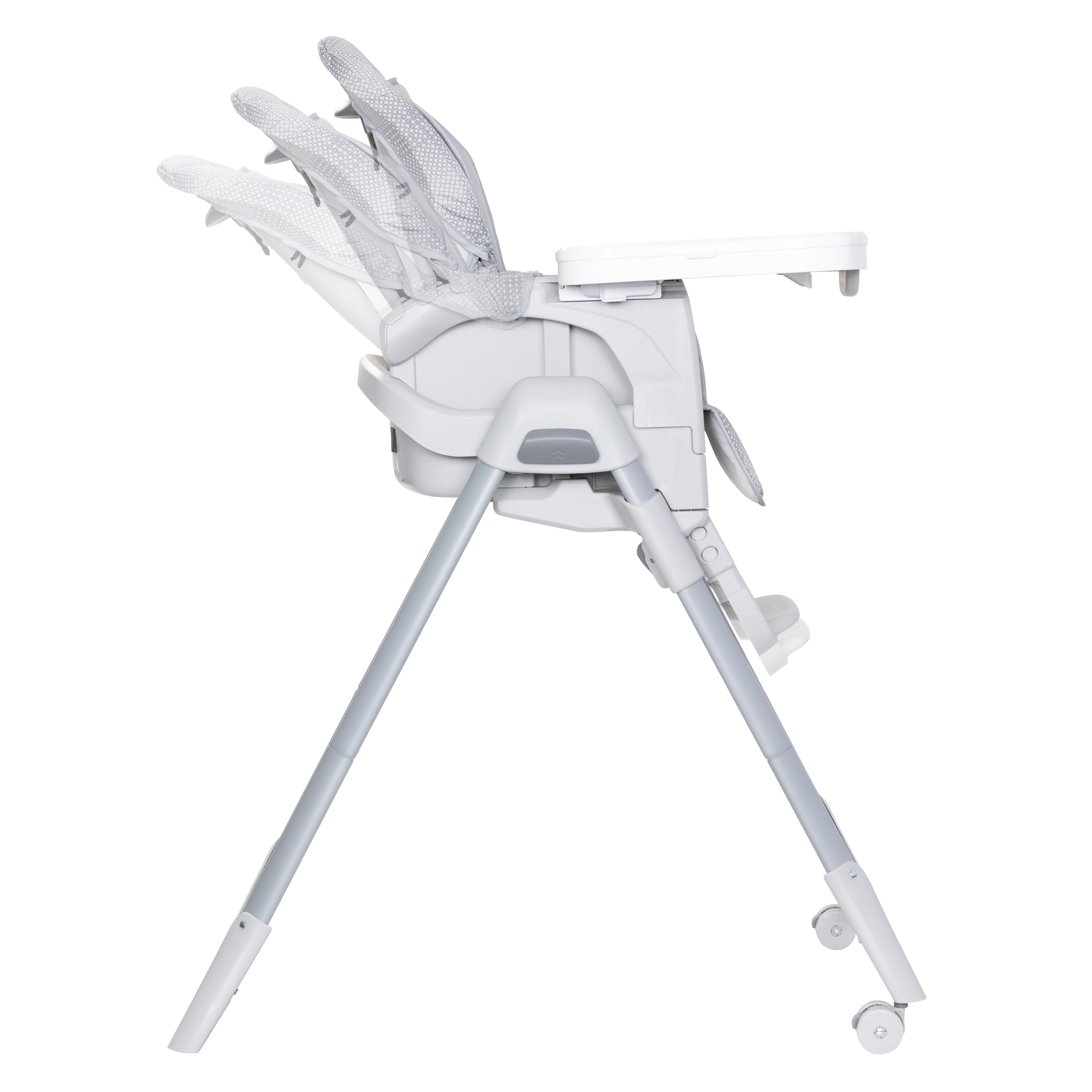 Baby Trend Everlast 7-in-1 Convertible High Chair with 3-Position Recline, Charcoal Stone Grey
