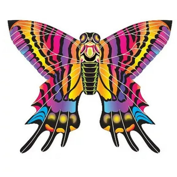 X-Kites WindZone 2D Nylon Kite - Ready to Fly (Butterfly - 40" Wide)