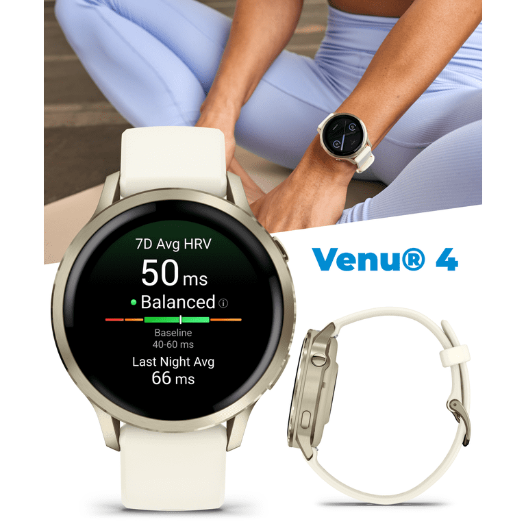 Garmin Venu 4 - 41mm AMOLED Advanced Health & Fitness GPS