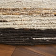 thumbnail image 3 of SAFAVIEH Marbella Wardell Striped Area Rug, Brown/Beige, 6' x 6' Round, 3 of 9