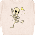 thumbnail image 3 of Inktastic Cute Dancing Skeleton Toddler Sweatshirt, 3 of 4