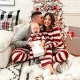 thumbnail image 2 of Ropa de Feliz Año Nuevo 2025 Conjunto de pijamas a juego para madre, padre e hijos para familia/parejas Pijamas navideños suaves Look familiar, 2 of 5
