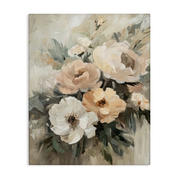 Stupell Industries French Country Brushed Spring Bouquet Canvas Art, 16 x 20, by Petals Prints Design