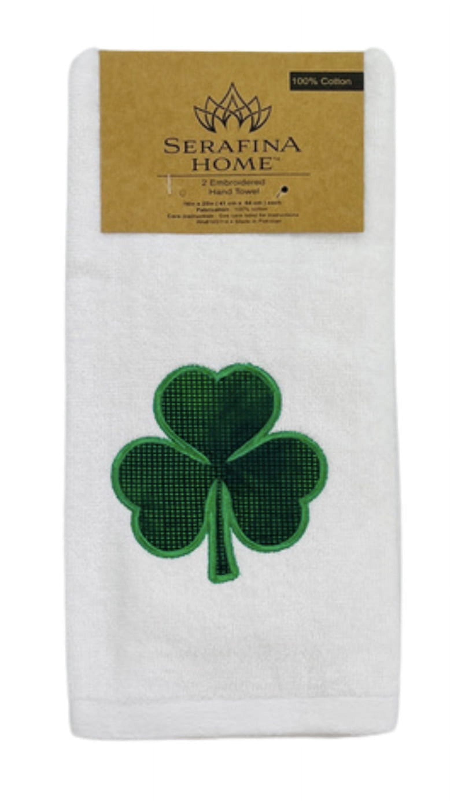 Shamrock hand towel new arrivals