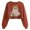 Khaki#sweatshirt crop tops for women, variant on Lcziwo Womens Halloween Crop Sweatshirt Spooky Season Pumpkin Graphic Pullover Long Sleeve Crew Neck Tops 2025 Fall Fashion Outfits Beige,S