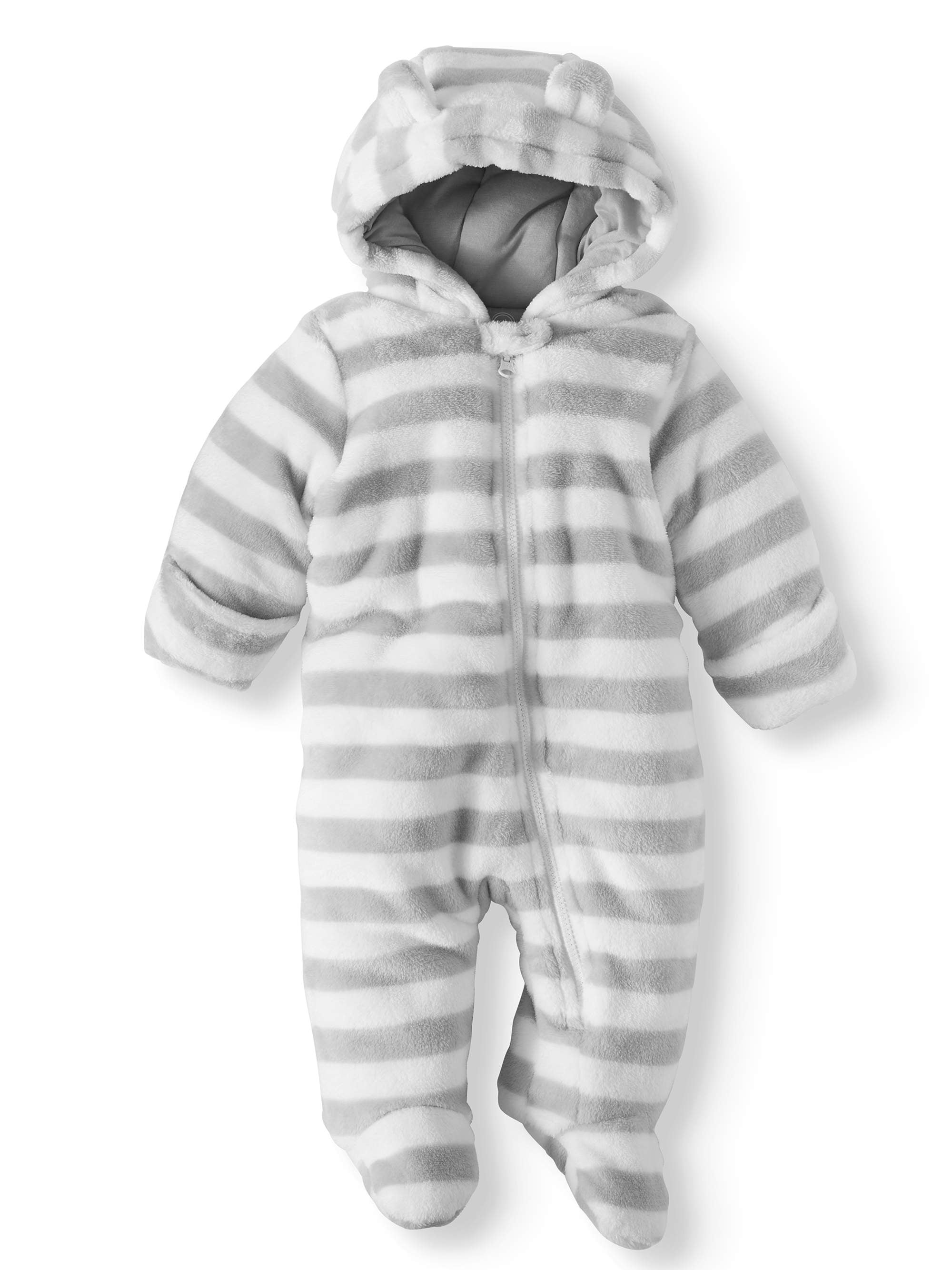 baby boy fleece snowsuit