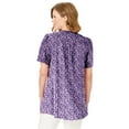 thumbnail image 2 of Woman Within Plus Size Pintucked Half-Button Tunic, 2 of 5