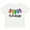 AA-White, variant on Inktastic Happy Holidays Rainbow Christmas Lights Boys or Girls Toddler T-Shirt