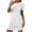 White, variant on HomeGardon Women's Sleepwear Nightgowns for Women,Fashion Print Medium Length Dress Oversized Short Nightgown Fashion Chest Print Short Sleeve Nightdress,S-XXL