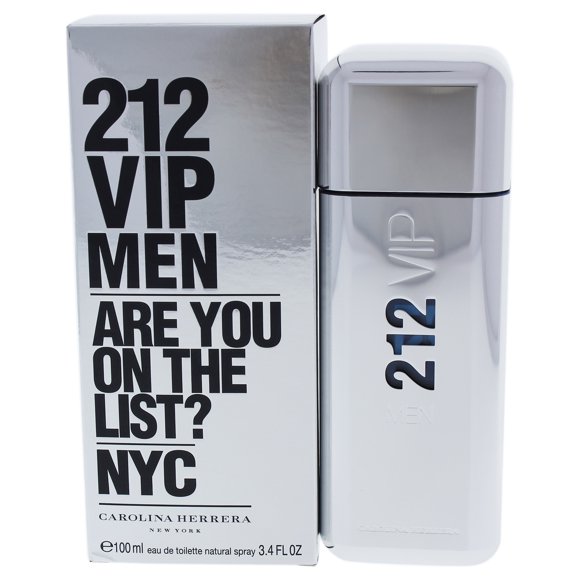 212 VIP by Carolina Herrera pour Hommes - Vaporisateur EDT 3,4 oz