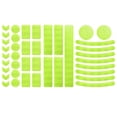 thumbnail image 4 of Unique Bargains 42pcs for Bicycle Wheel Rim Sticker Decal Strip Decoration Accessory Universal Reflective Stickers Fluorescent Yellow, 4 of 6