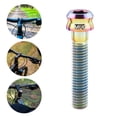 thumbnail image 3 of Tornillo de vástago de bicicleta Tornillo de vástago de bicicleta Tornillo de metal M6 Tornillo de tapa de dirección de bicicleta Perno de fijación Colorido M6x30mm, 3 of 9