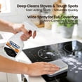 thumbnail image 3 of 3--1 Stove Top and Oven Cleaner Kit - Glass Cooktop Cleaner for Ceramic Electric Gas & duction Stoves - cludes Heavy Duty Scraper and Double-Sided Sponges for Burnt- , Oil & Grime, 3 of 6