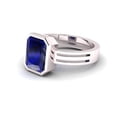 thumbnail image 3 of Alexandrite Ring, 925 Sterling Silver Ring, Color Change Stone Ring, Oval Cut Alexandrite Ring, Engagement Ring, Ring for gift, 3 of 3