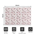 thumbnail image 5 of Pink Christmas Tree Pattern Door Rugs,Washable Non Slip Door Mats Indoor,Decorative Door Mats,Entry Mat Indoor for Entrance,Bedroom,Kitchen,Bathroom,16"x24", 5 of 6
