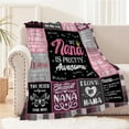 thumbnail image 2 of Wife Gifts Blanket, Wedding Anniversary Romantic Gifts for Wife, Wife Birthday Gifts from Husband, Presents for Wife, to My Wife Gifts, Mothers Day Wife Gift, Cozy Throw Blanket 60" x 50", 2 of 5