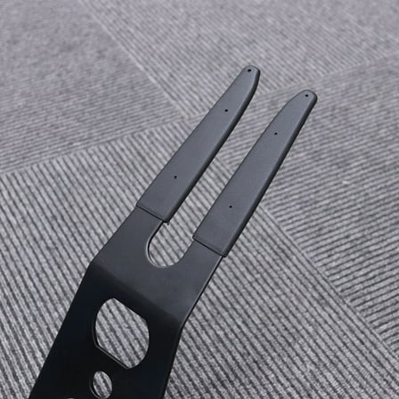 LULULION 2Pcs Black Metal Bike Parking Rack Floor Stand for 20 to 28 Inch Mountain and Road Bikes