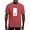Crimson Red, variant on - Appalachian Trail - Mens Comfort Colors Shirt