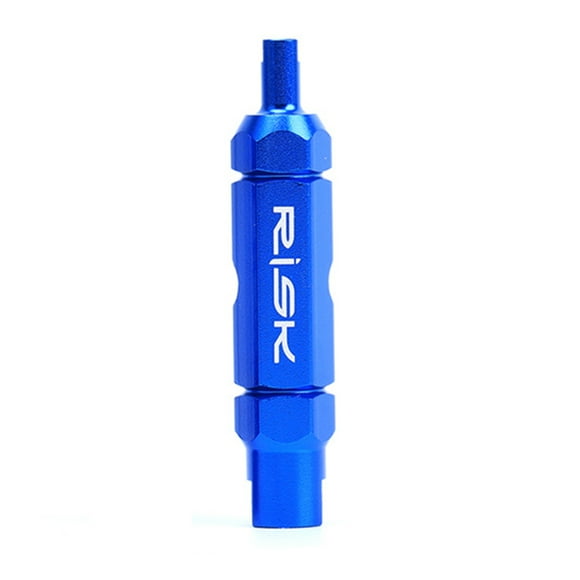 Herramienta de válvula RISK Bicycle Valve Core Removal Tool para Schrader Presta Extender Bike Tube