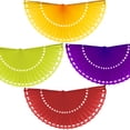 thumbnail image 3 of ADORNO DE PAPEL PICADO TIRA DE ABANICO MULTICOLOR PARA FIESTA. 10 PZAS, 3 of 4