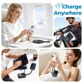 thumbnail image 6 of 20000mAh Ultra Mini Portable Charger Power Bank,22.5W Fast Charging Phone Charger with Built-in Lanyard-style Charging Cables,Travel Charger Battery Pack for iPhone 17/16 Samsung,iPad,Black, 6 of 11