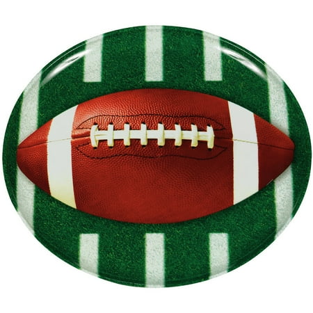 Shindigz Game Day Round Football Platter