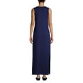 thumbnail image 2 of Lands' End Women's Cotton Jersey Sleeveless Swim Cover-up Maxi Dress, 2 of 3