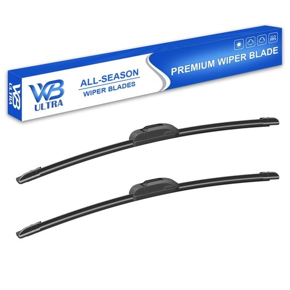 WBULTRA 21"   21" Premium Wiper Blades: 2-Pack Windshield Wipers for Audi S4 2000-2002 Audi TT 2000-2003 Chevrolet Corvette 2005-2013 - All - Season Beam Design