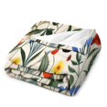 thumbnail image 3 of Watercolor Wildflowers for Women Men Kids Flannel Throw Blankets Soft Fuzzy Lightweight for Home Decor Couch Bed Sofa, 3 of 8