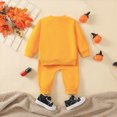thumbnail image 6 of YIWULA Toddler Baby Boy Halloween Outfit Pumpkin Excavator Print Long Sleeve Sweatshirts Joggers Pants Fall Clothes Set(2-3 Years,Green), 6 of 6