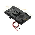 thumbnail image 3 of Andoer Back Pack Plate Adapter with D-tap Output for Sony V-Mount V-Lock Battery External for DSLR Camera Camcorder Video Light, 3 of 6