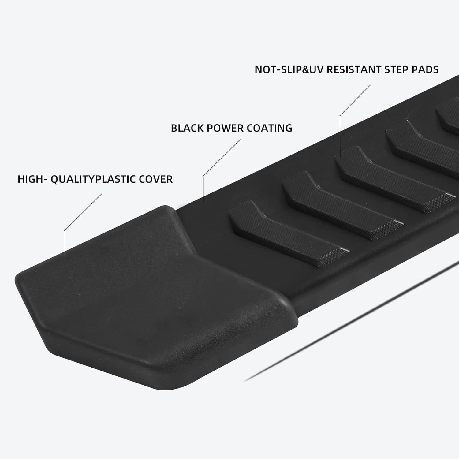 AutoBull 6" Running Boards for 2015-2026 Ford F150 Super Crew Cab(4 Full-Size Doors), Running Board Side Step Nerf Bar,OE Style