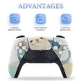 thumbnail image 4 of Skin Sticker for PS5 Slim Standard PS5 Pro Disc Digital Edition Console and Controllers Decals for Playstation 5 (Cute Seal Teacup,PS5 Pro Disc Edition), 4 of 5