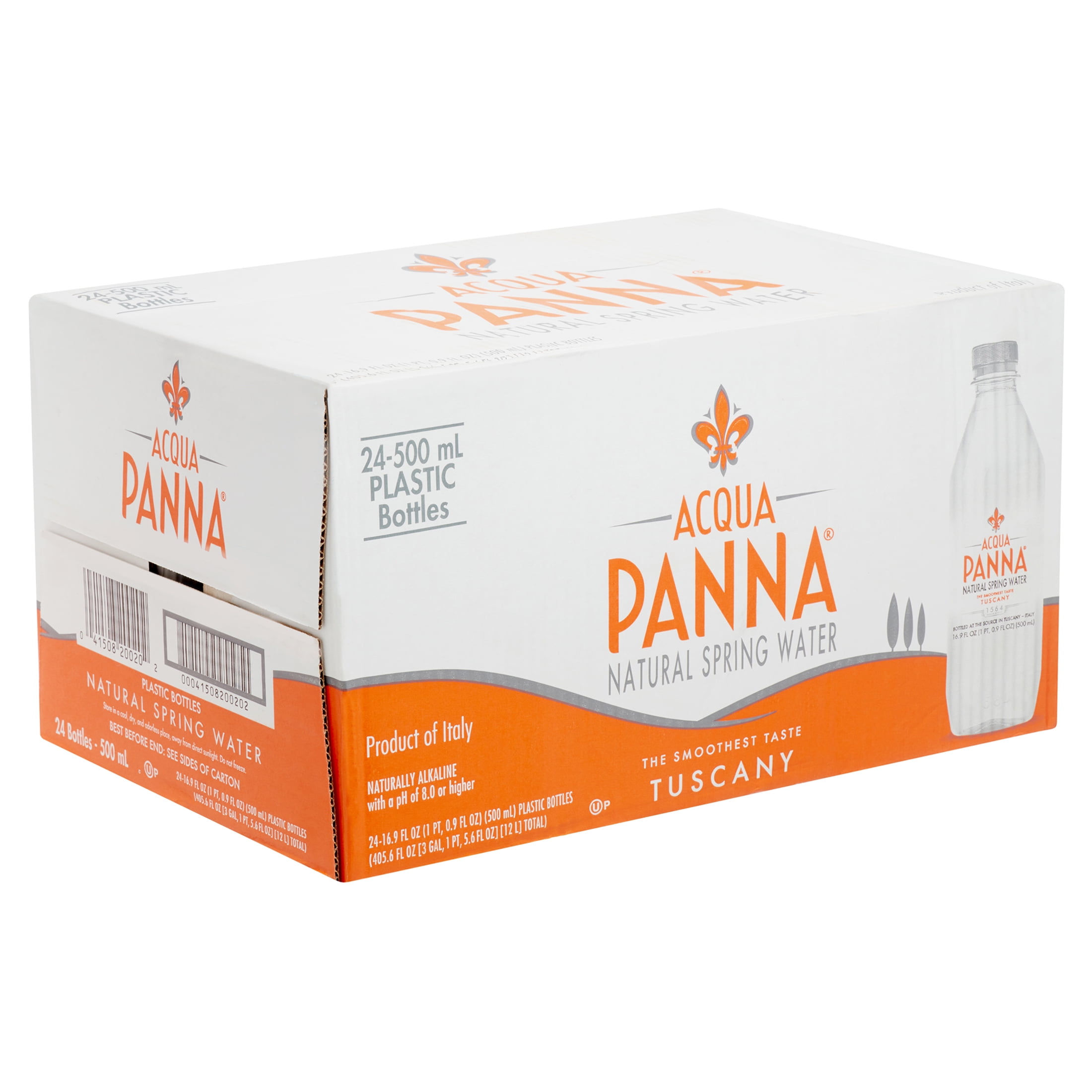Acqua Panna Natural Spring Water: 24- Pack