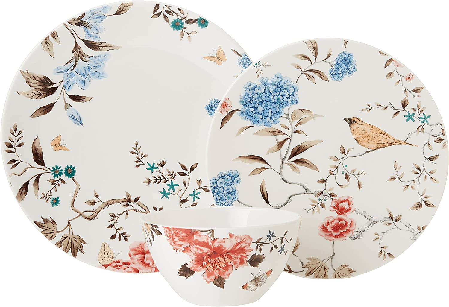 Lenox Sprig & Vine 12-Piece Dinnerware Set, Service for 4