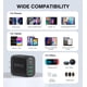 thumbnail image 5 of [Cargador] Cargador de pared USB C CSODINCE de 50 W, bloque PD de 5 puertos, 5 of 7