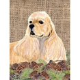 thumbnail image 1 of Carolines Treasures SS4060GF 11 x 15 Po. Drapeau Taille Jardin Cocker Spaniel, 1 of 3
