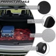 thumbnail image 6 of COEQINE Auto Trunk Liner for SUV, All Weather Heavy Duty Cargo Liner Floor Mat Fashion Rear Trunk Cover Fits Most Car Models, Universal Fit, Red Butterfly Floral Tie-dye, 6 of 7