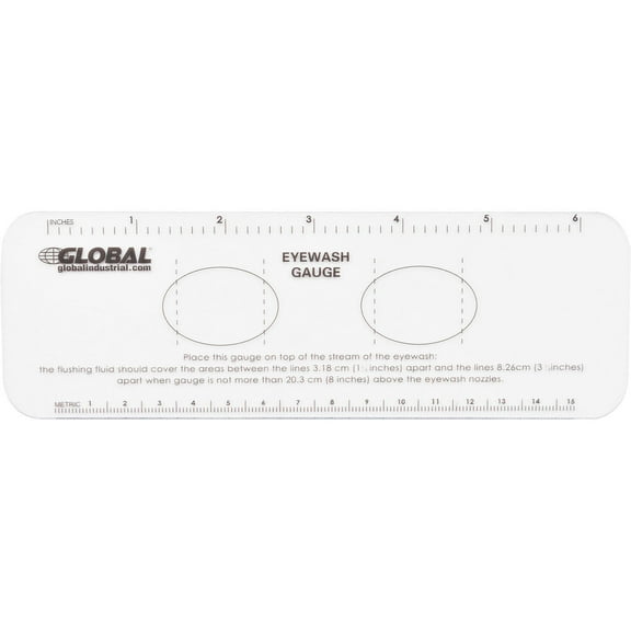 Speakman Se-952 Plastic Eyewash Gauge